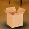 25 pcs Corrugated Shipping Boxes Durable Kraft Cardboard 5 x 5 x 5 Inch